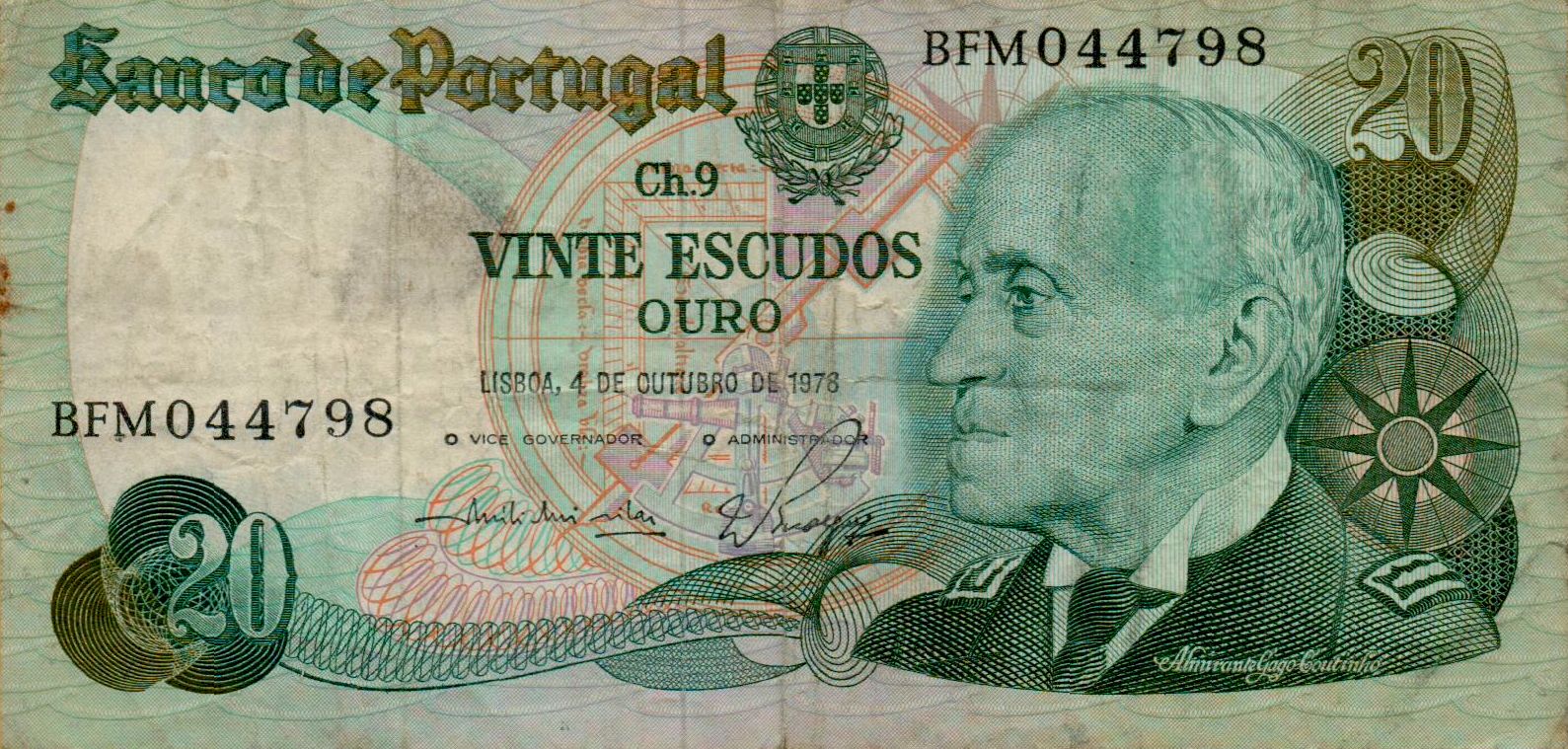 Portugal 20 1978 VF P-176/b1